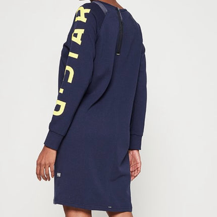 Sweater Jurk met lange mouw en print