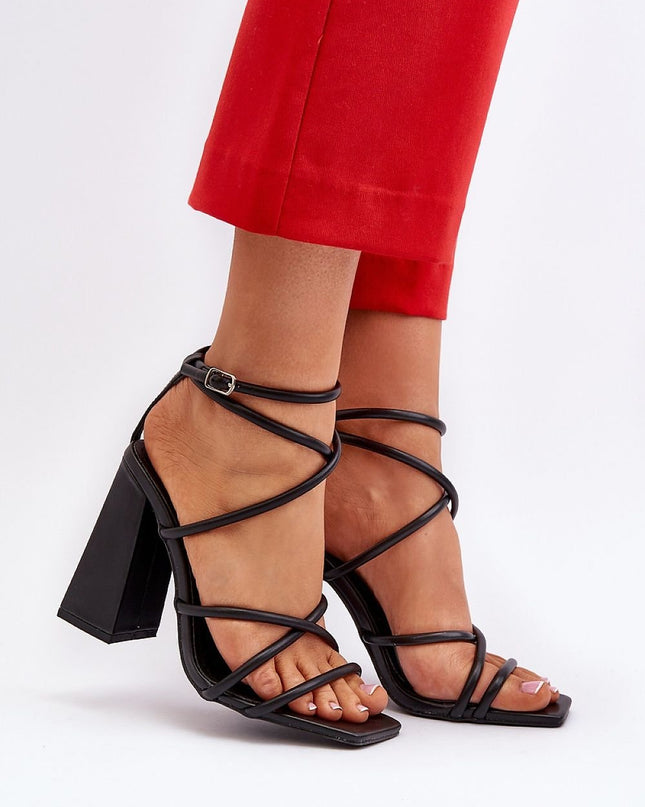 sandalen op hak Step in style