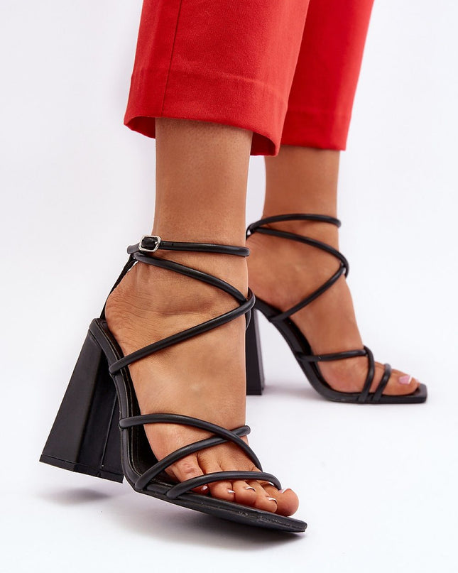 sandalen op hak Step in style