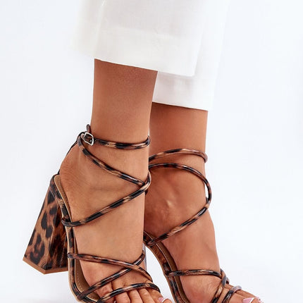 sandalen op hak Step in style