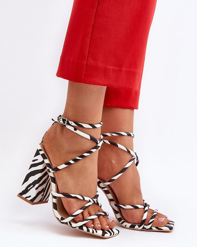sandalen op hak Step in style