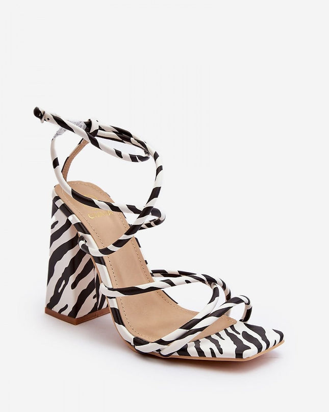 sandalen op hak Step in style