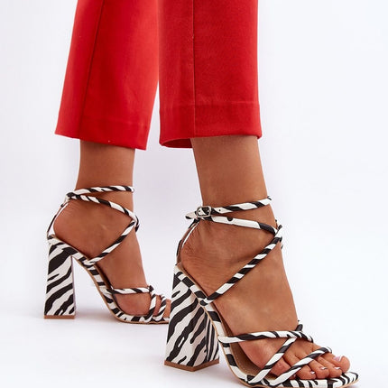 sandalen op hak Step in style