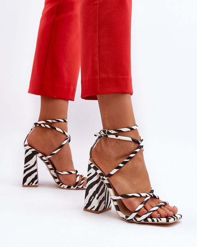 sandalen op hak Step in style