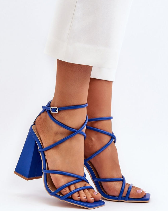 sandalen op hak Step in style