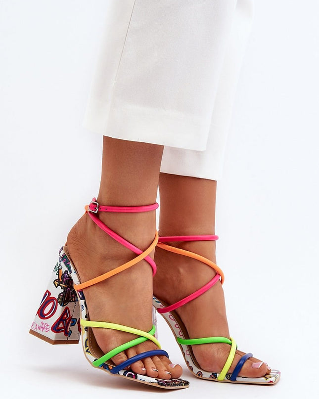sandalen op hak Step in style