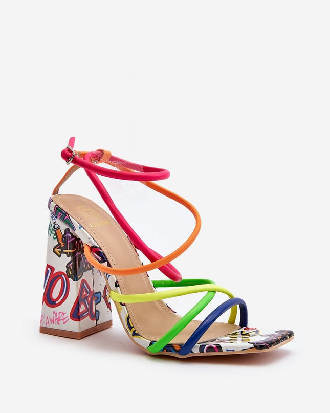 sandalen op hak Step in style