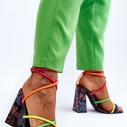 sandalen op hak Step in style