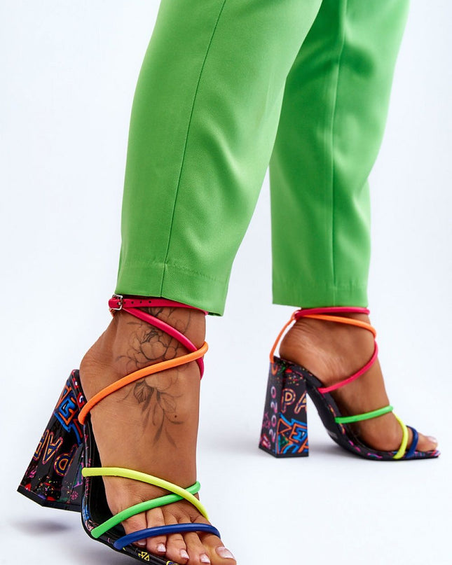 sandalen op hak Step in style