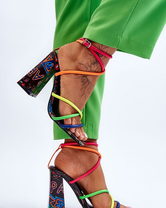 sandalen op hak Step in style