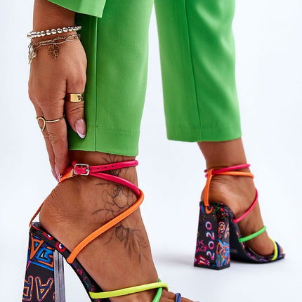 sandalen op hak Step in style