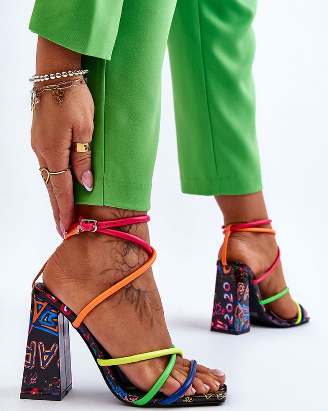 sandalen op hak Step in style