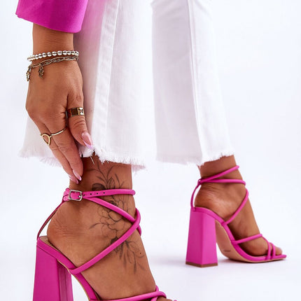 sandalen op hak Step in style
