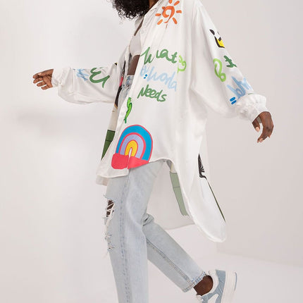 Overhemd met lange mouwen Italy Moda