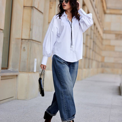 Overhemd met lange mouwen Roco Fashion