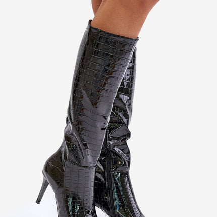 Laarzen met hoge hakken Step in style