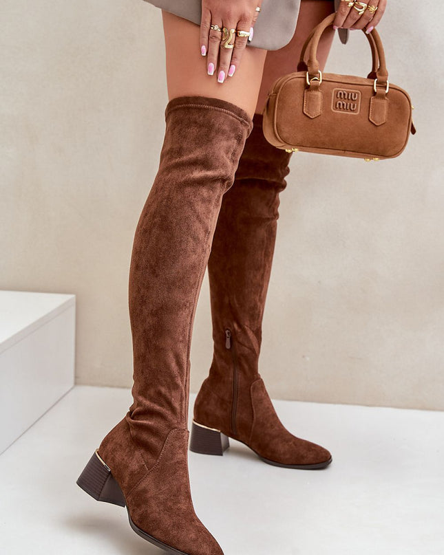 Laarzen met hoge hakken Step in style
