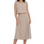 beige / L