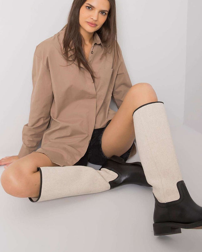 Overhemd met lange mouwen Ex Moda