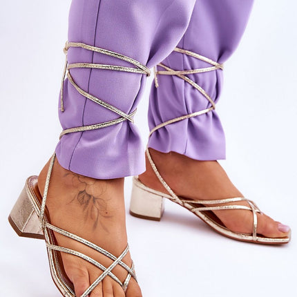 Gebonden sandalen Step in style