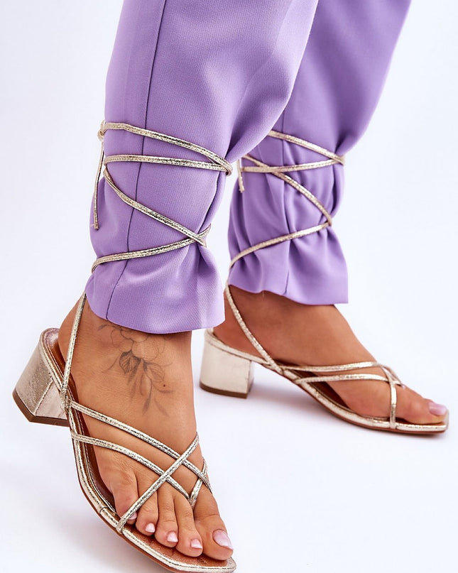 Gebonden sandalen Step in style