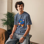 Dark Heather Blue / S