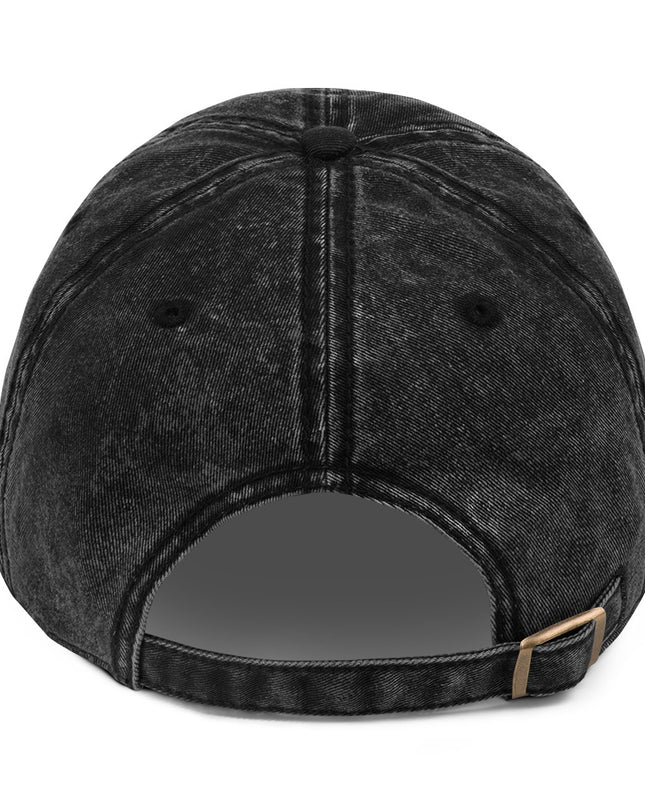 Vintage pet van katoenen keperstof unisex