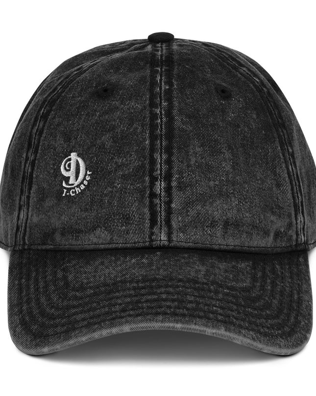 Vintage pet van katoenen keperstof unisex