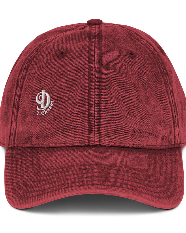 Vintage pet van katoenen keperstof unisex