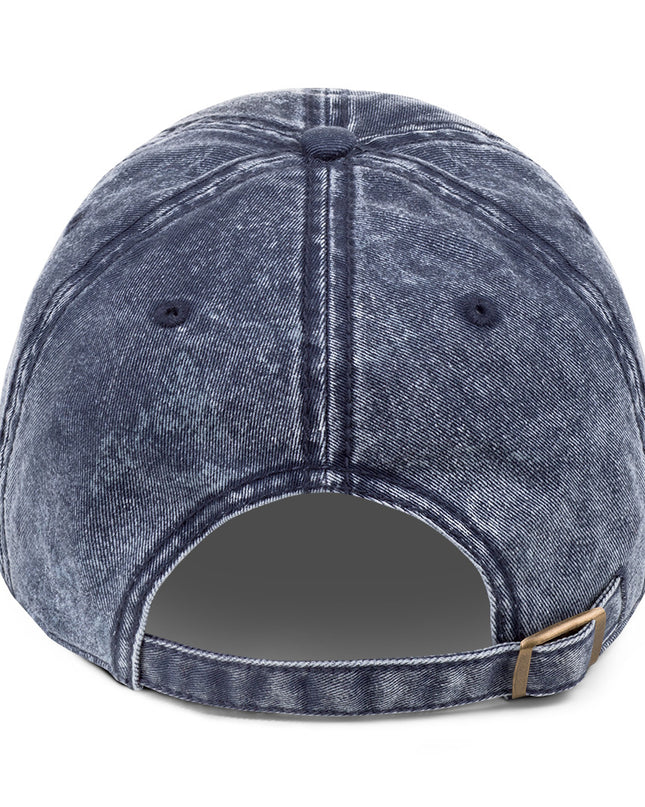 Vintage pet van katoenen keperstof unisex