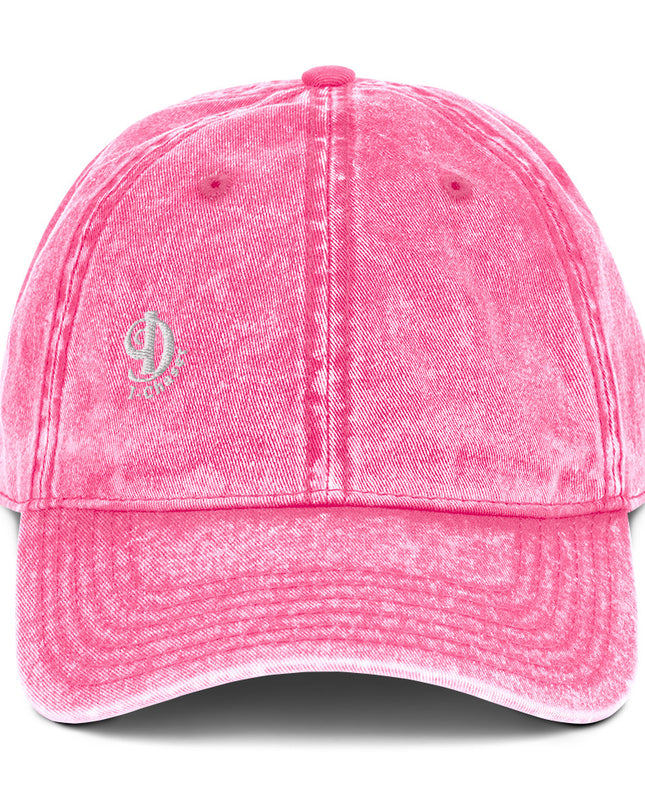 Vintage pet van katoenen keperstof unisex