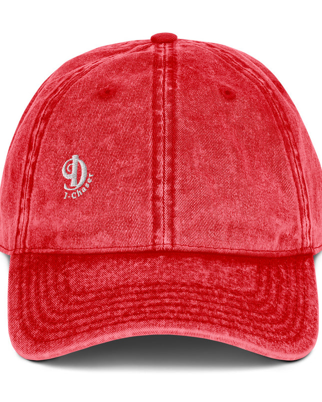 Vintage pet van katoenen keperstof unisex