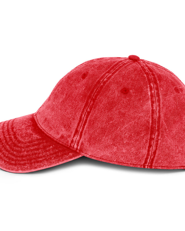 Vintage pet van katoenen keperstof unisex