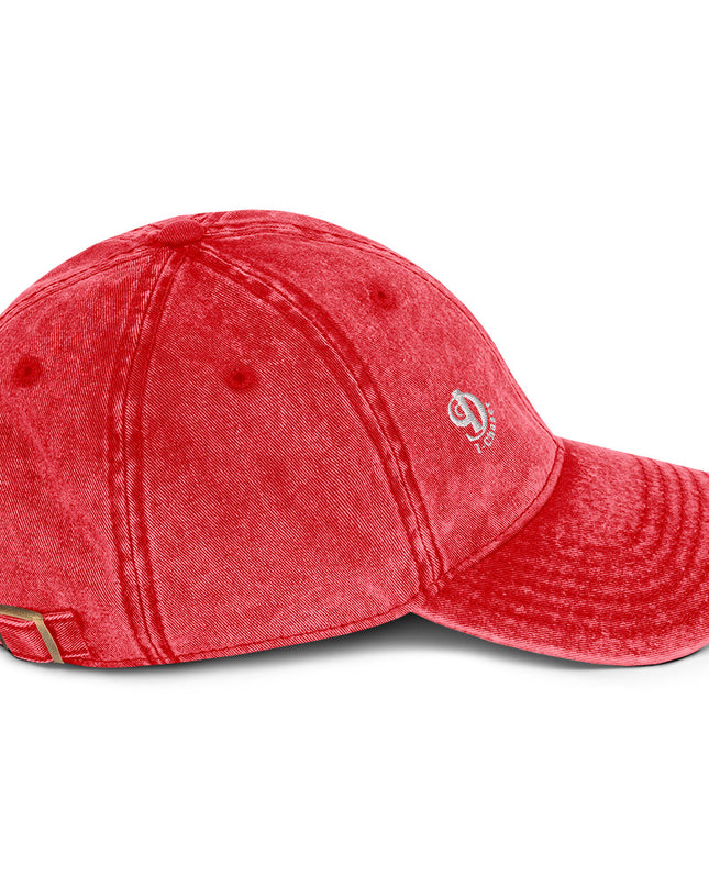 Vintage pet van katoenen keperstof unisex