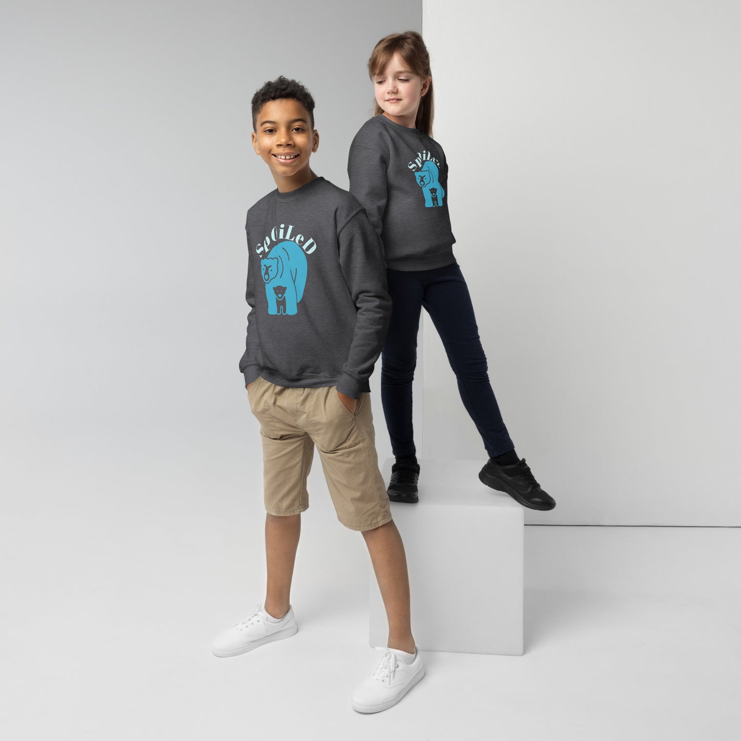 Sweatshirt met ronde hals voor kinderen