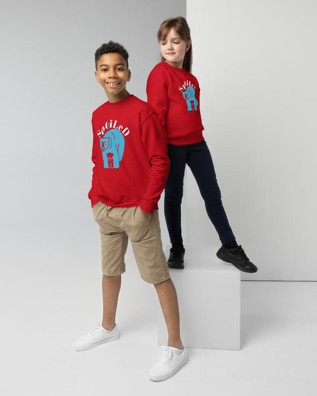 Sweatshirt met ronde hals voor kinderen