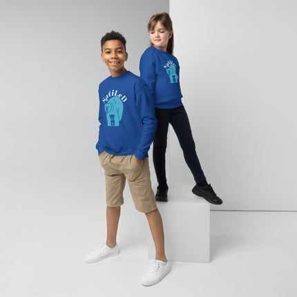Sweatshirt met ronde hals voor kinderen