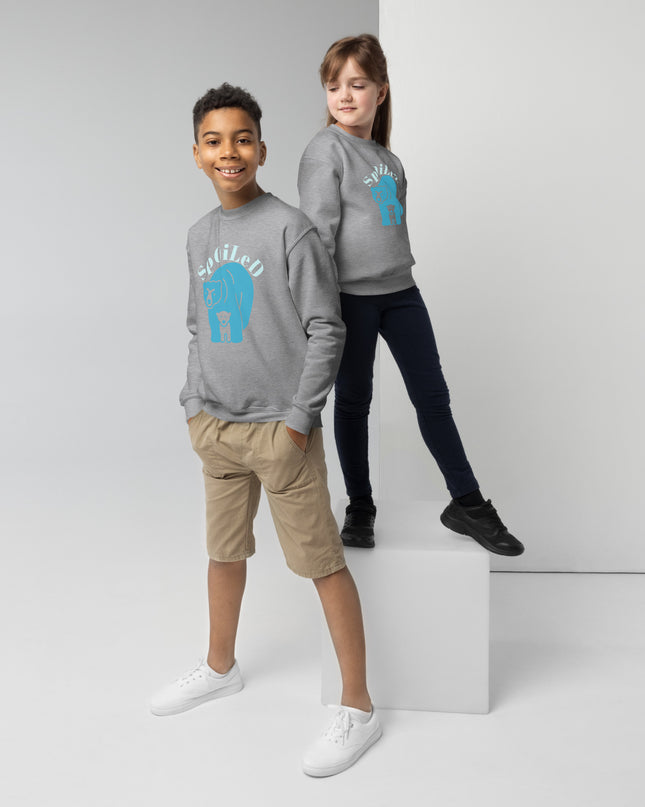 Sweatshirt met ronde hals voor kinderen