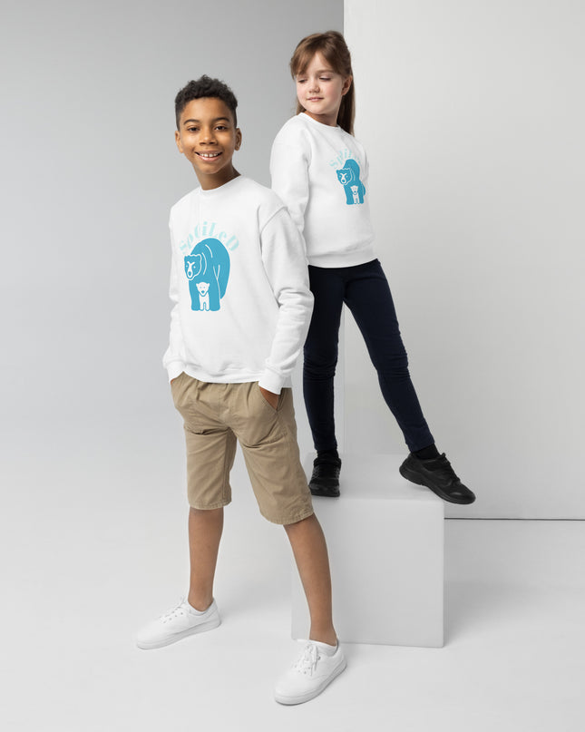 Sweatshirt met ronde hals voor kinderen
